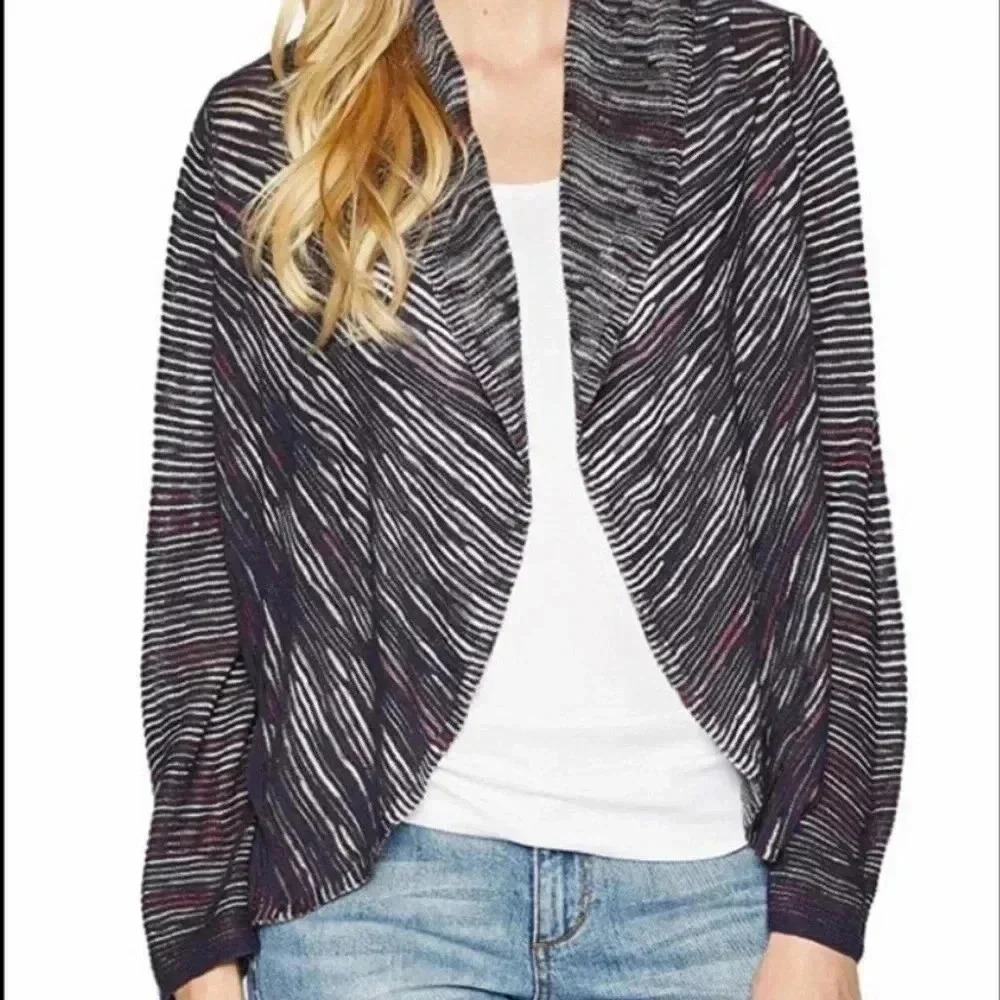 Nic + Zoe Star Crossed Open Cardigan